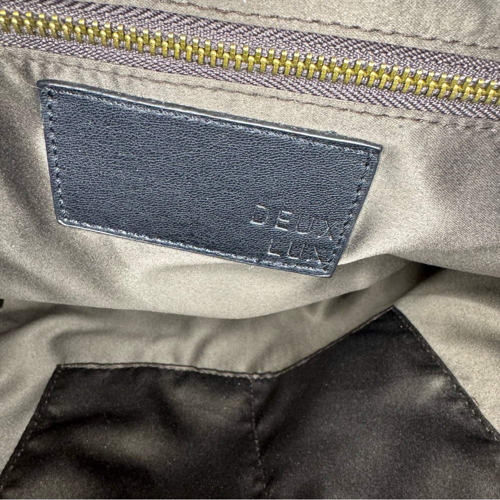 Deux Lux Green Vegan Leather Tote Bag - Picture 12 of 13